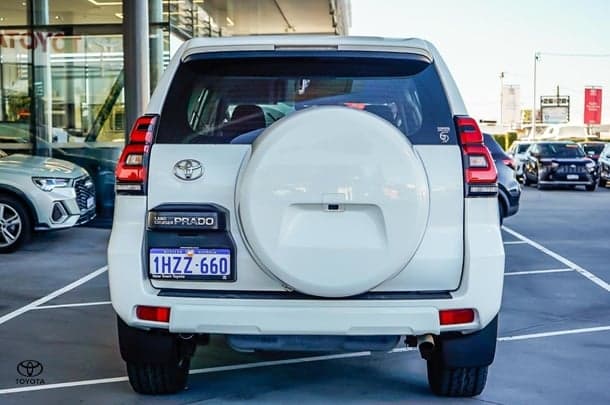 2023 Toyota Landcruiser Prado GX in White