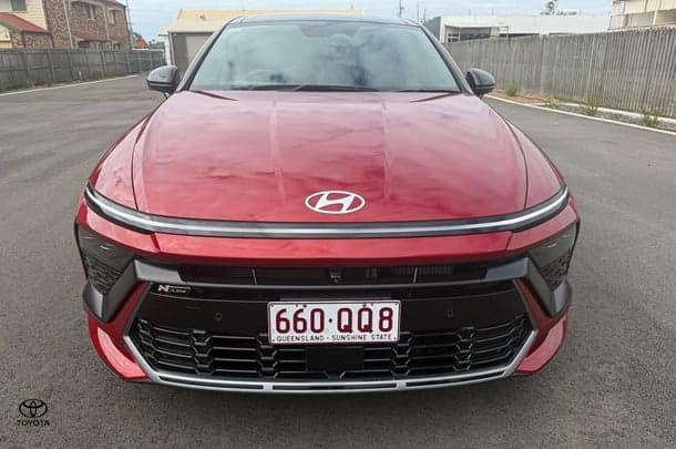2024 Hyundai Sonata N Line in Red