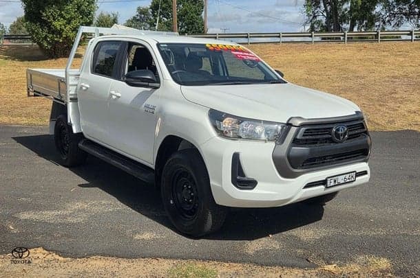 2022 Toyota Hilux SR in White