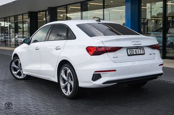 2022 Audi A3 35 TFSI in White