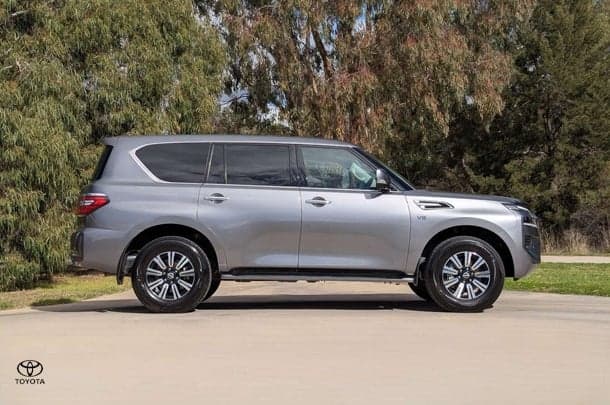 2024 Nissan Patrol Ti in Grey