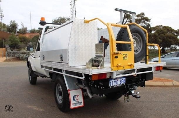 2019 Toyota Landcruiser Workmate in White