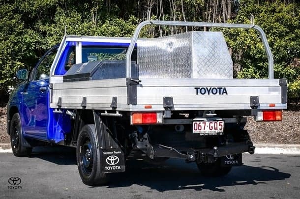 2016 Toyota Hilux Workmate in Blue