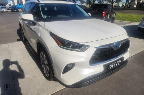 2021 Toyota Kluger AWD GRANDE in White