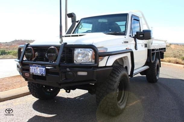 2020 Toyota Landcruiser Workmate in White