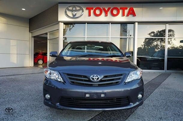 2012 Toyota Corolla Ascent Sport in Silver