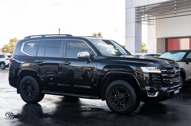 2022 Toyota Landcruiser Sahara ZX in Black