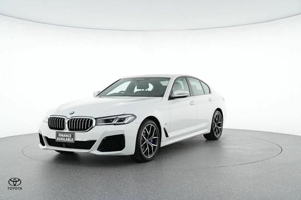 2022 BMW 5 Series 530d M Sport in White