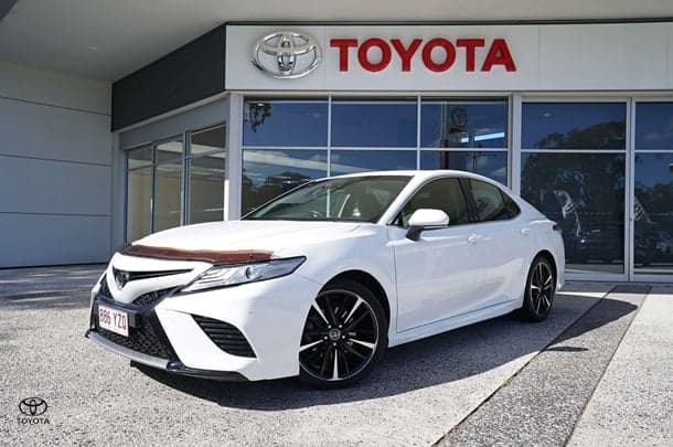 2019 Toyota Camry SX in White