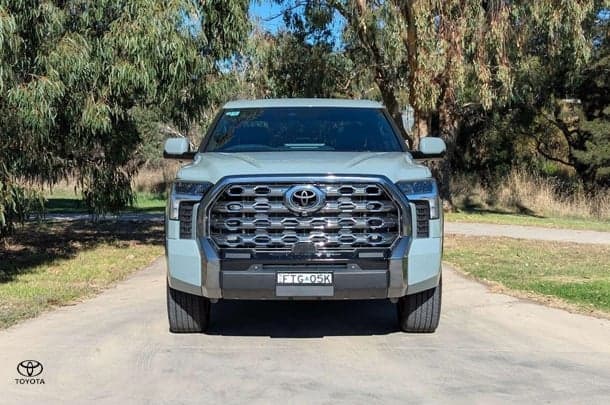 2025 Toyota Tundra Platinum in Green