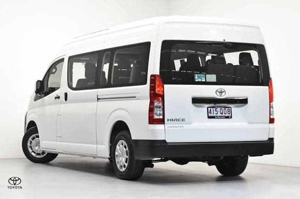 2019 Toyota Hiace Commuter in White
