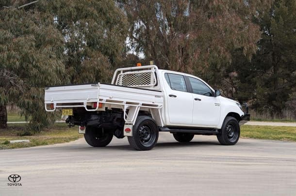 2018 Toyota Hilux SR in White