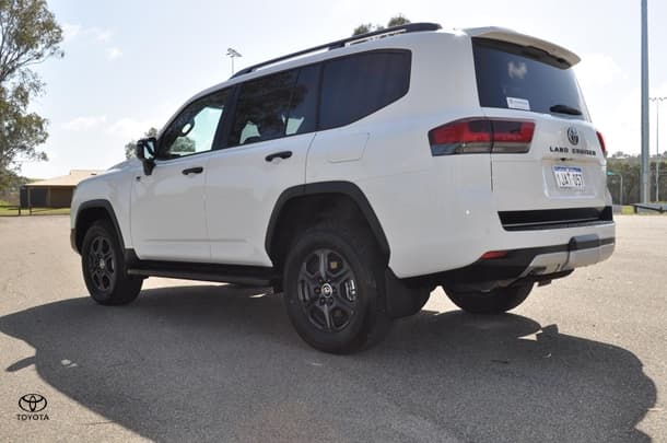 2026 Toyota Landcruiser GR Sport in White