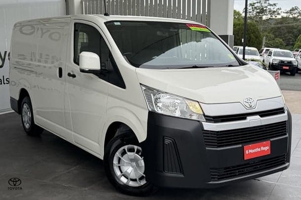 2019 Toyota Hiace LWB in White