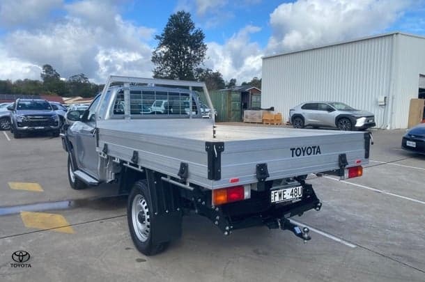 2025 Toyota Hilux Workmate in Silver