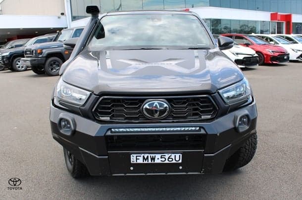 2021 Toyota Hilux Rugged X in Silver