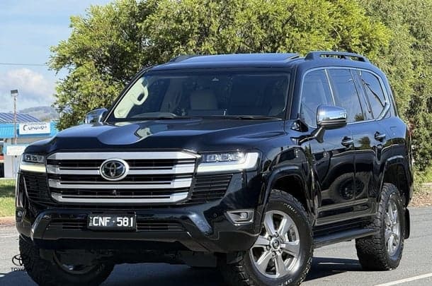 2023 Toyota Landcruiser Sahara in Black