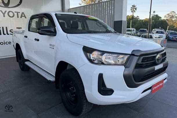 2020 Toyota Hilux SR in White