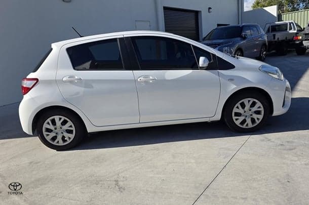 2019 Toyota Yaris Ascent in White