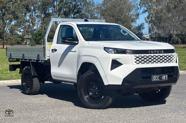 2026 Toyota Hilux Workmate in White