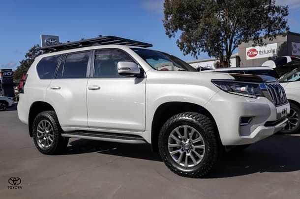 2019 Toyota Landcruiser Prado VX in White