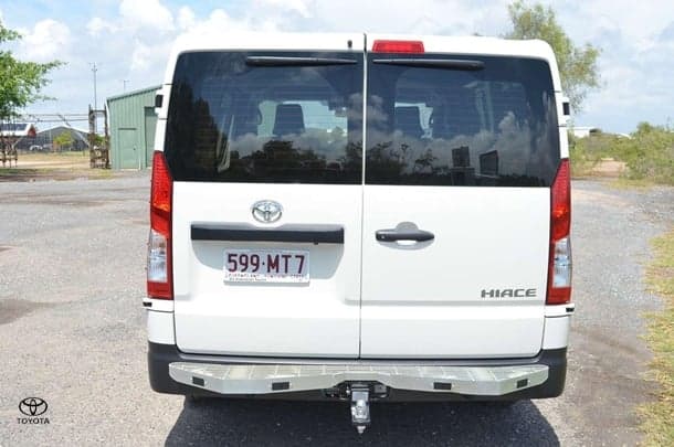 2025 Toyota Hiace LWB in White