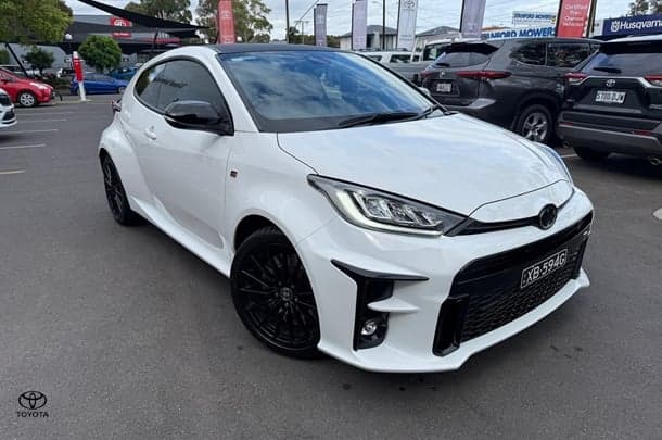 2020 Toyota Yaris GR in White
