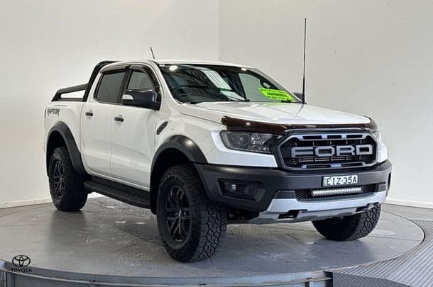 2020 Ford Ranger Raptor in White