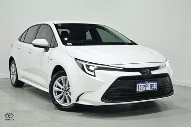 2025 Toyota Corolla Ascent Sport Hybrid in White