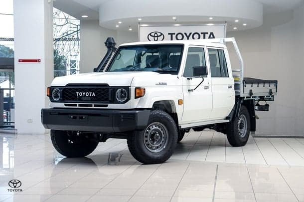 2024 Toyota Landcruiser Workmate in White