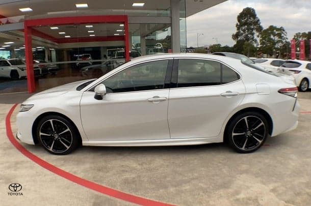 2019 Toyota Camry SX in White