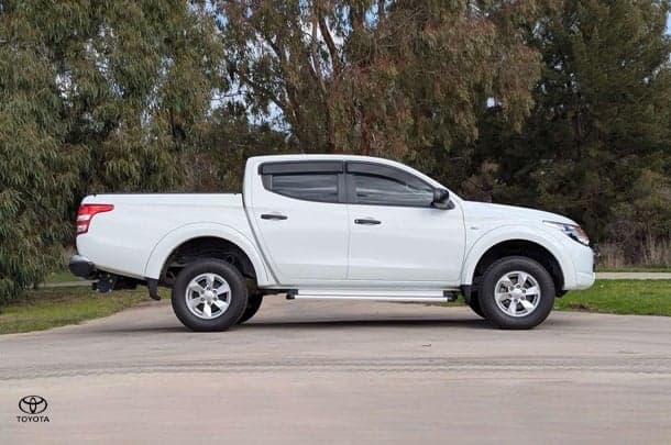 2018 Mitsubishi Triton GLX+ in White