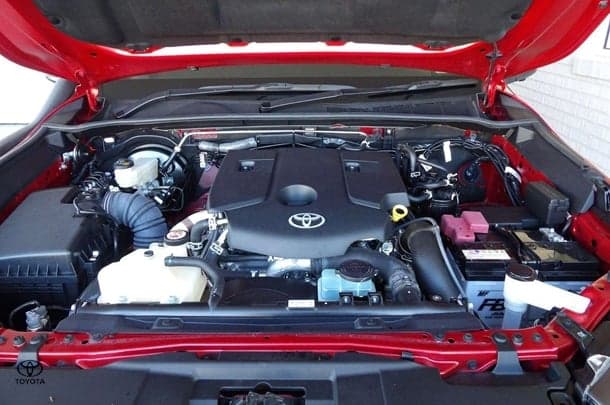 2024 Toyota Hilux GR Sport in Red