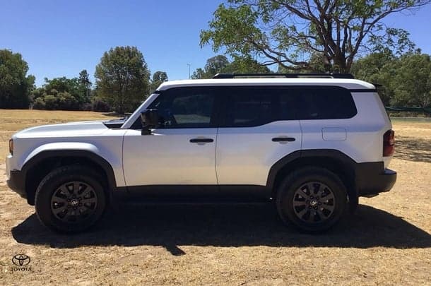 2024 Toyota Landcruiser Prado Altitude in White