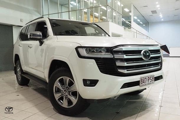 2022 Toyota Landcruiser Sahara in White