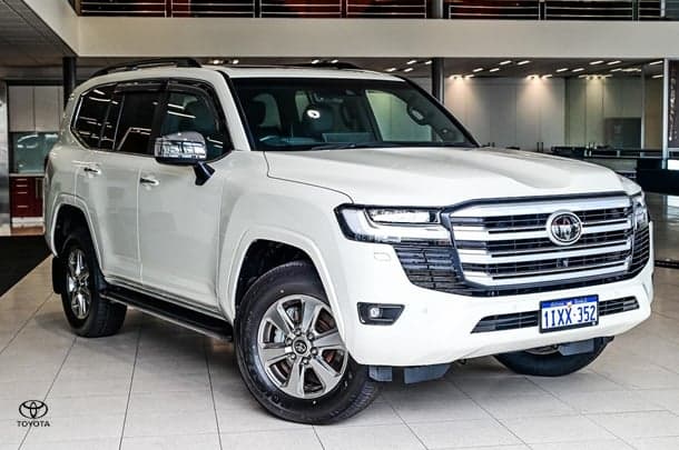 2023 Toyota Landcruiser Sahara in White