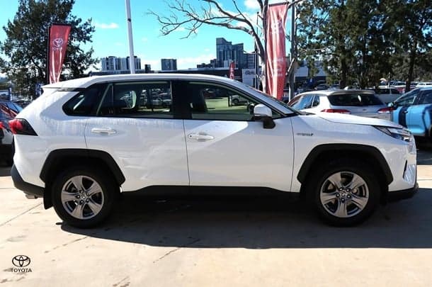 2024 Toyota RAV4 GX in White