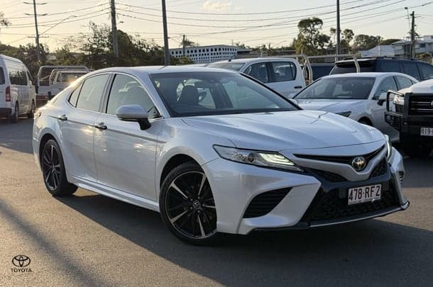 2019 Toyota Camry SX in White