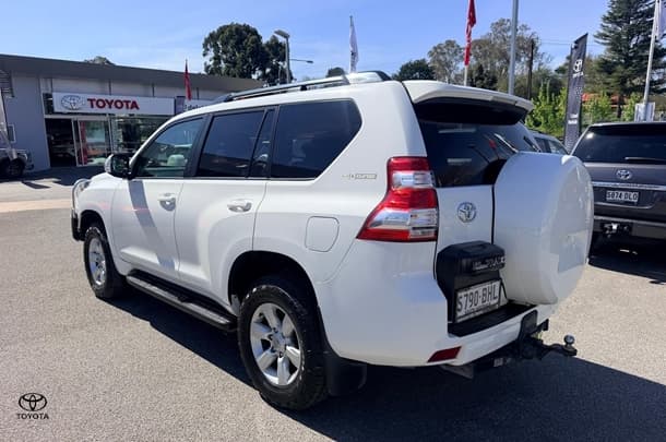 2015 Toyota Landcruiser Prado GXL in White