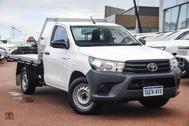 2016 Toyota Hilux Workmate in White