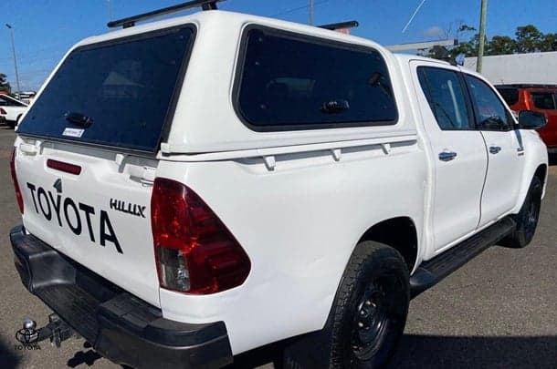 2017 Toyota Hilux SR in White