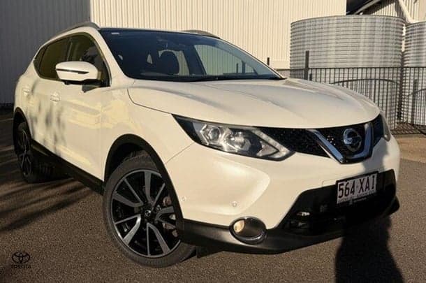2016 Nissan QASHQAI Ti in White
