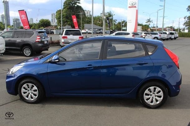 2015 Hyundai Accent Active in Blue