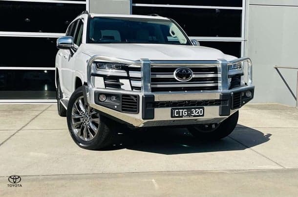 2023 Toyota Landcruiser Sahara ZX in White