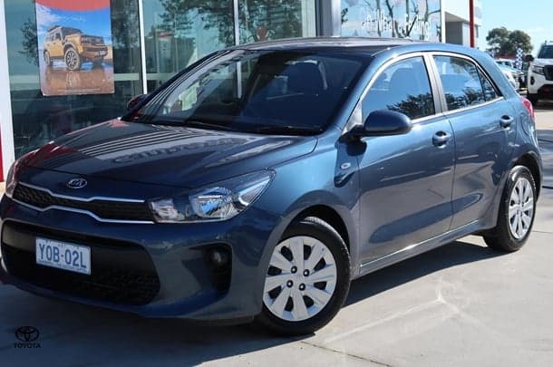 2020 Kia Rio S in Blue