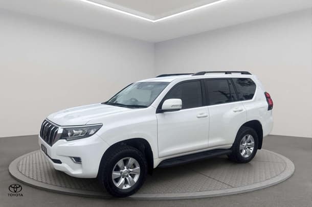 2019 Toyota Landcruiser Prado GXL in White