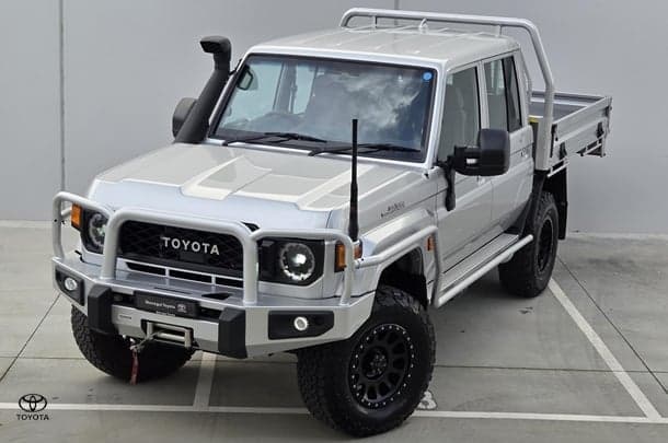 2024 Toyota Landcruiser Workmate in Silver