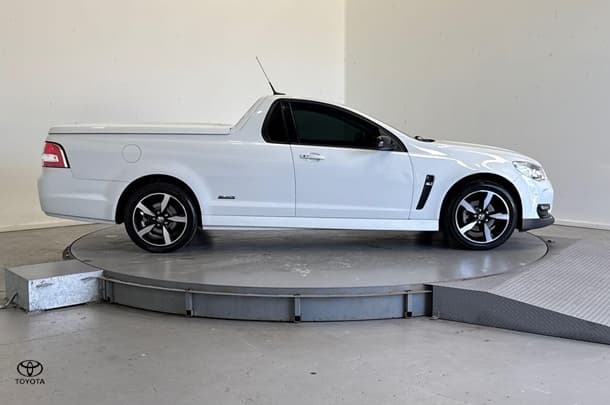 2016 Holden Ute SV6 Black in White