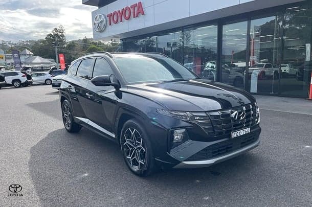 2021 Hyundai Tucson Highlander in Black