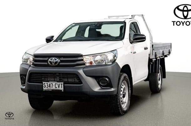 2023 Toyota Hilux Workmate in White